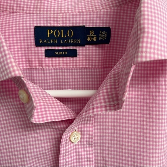 Thomas Pink, Ralph Lauren, Pal Zileri- Dress Shirts: LOT OF 3.​​​​​​​​​​ - Picture 8 of 11